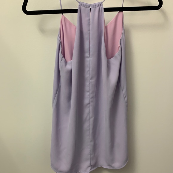 Express reversible pink + purple top. - Picture 2 of 4